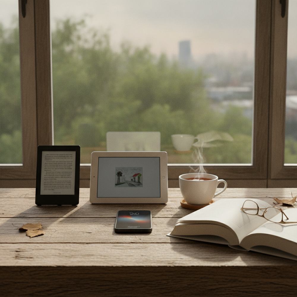 E-papír olvasó vs. tablet vs. telefon: min olvasunk valójában jobban?