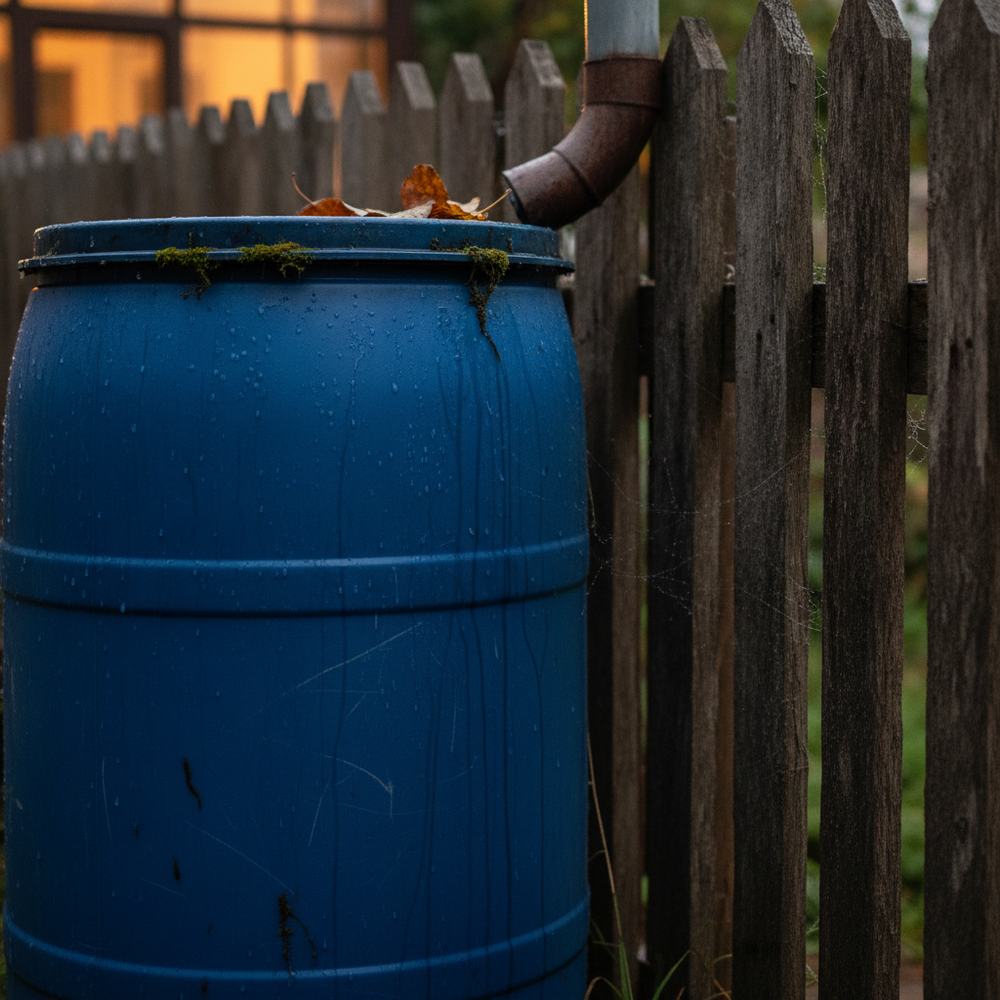 Esővízgyűjtés a kertben – jogszabály, hordó, öntözés